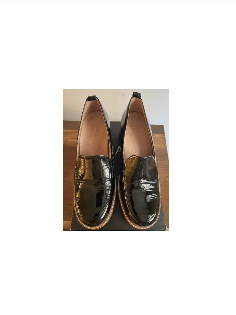 Naturalizer Black Patent Leather Loafer